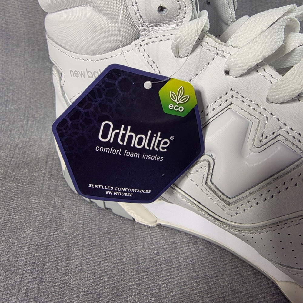 New Balance 650R‎ Triple White Men's Size 10.5 High Top Sneakers Basketball NEW - Picture 8 of 8